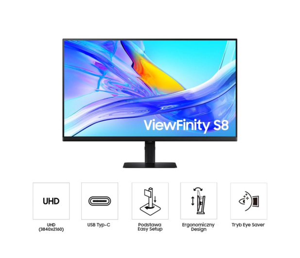 Samsung ViewFinity S8 S27D800UAUX S80UD - 1522006 - zdjęcie 4